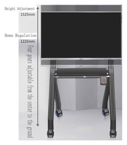 Soporte móvil para TV con ruedas para 32-75 pulgadas miniatura 2
