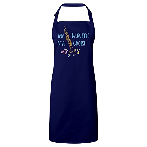 Tablier cuisine clarinette parfait pour vos repas musicaux