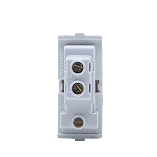 Image of Wipro Northwest Venia 6A Bell Push, White (pack of 10)