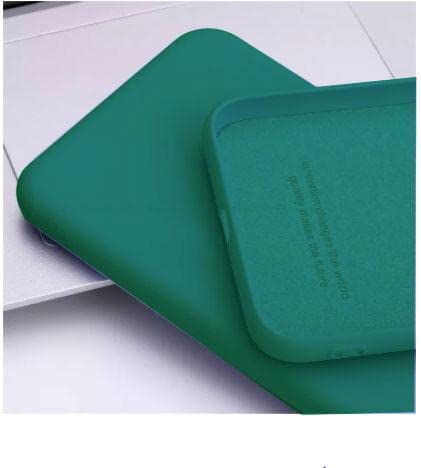 Image of A rtistque Liquid Silicone Back Cover Case for Oneplus Nord 2 5G Shockproof TPU Soft Flexible with Camera Protection - Green