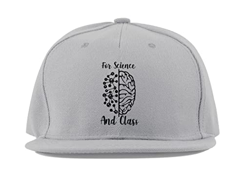 Casquette brain neuroscience grise réglable en coton pour protéger les yeux du soleil avec style