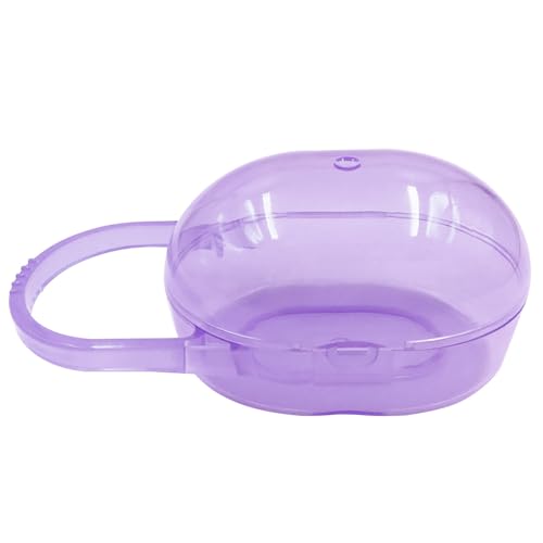 TEEKU Estuche de almacenamiento portátil para chupete y soporte disponible en cuatro colores para una fácil organización del chupete, decoraciones de cocina (C, talla única)