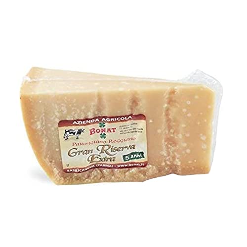 Azienda Agricola Bonat - Parmigiano Reggiano - 5 Años - Gramos 500 - Gran Riserva Azienda Agricola Bonat - Parmigiano Reggiano - 5 Años - Gramos 500 - Gran Riserva