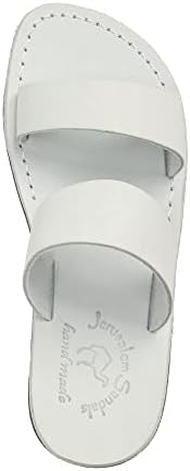 Jerusalem Sandals Aviv - Leather Double Strap Sandal - White | Image 2