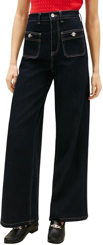 Jean Tommy Hilfiger DNM Rinse 70's Wide Leg silhouette allongée