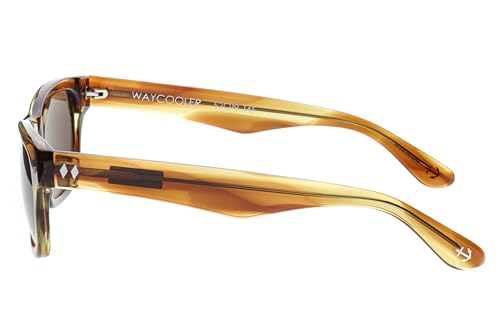 Image of Tres Noir Eyewear Co. Waycooler Sunglasses (Amber)