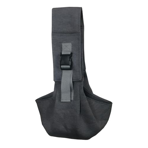 Bolsa cruzada para mascotas con correa acolchada ajustable y algodón transpirable 4