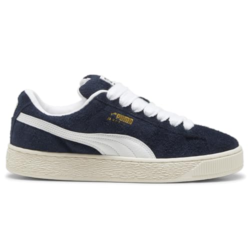 PUMA Mens Suede XL Hairy Lace Up Sneakers Shoes Casual - Blue - Size 12 M
