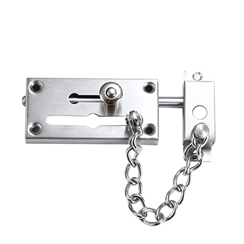 Boulons de porte et verrou de blocage inox pour sécurisation chambre d'hôtel