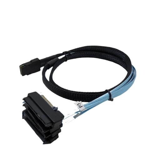 Cable con conectores SFF-8087 a SFF-8482 0.5 m miniatura 3