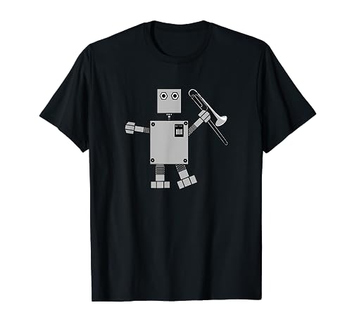 Robot Trombón Camiseta