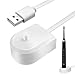 USB Toothbrush Charger for Philips Sonicare 4100 HX6100, Replacement Inductive Charging Base for HX9000 HX8000 HX6000 HX3000 Series Electric Toothbrush, Waterproof Cable