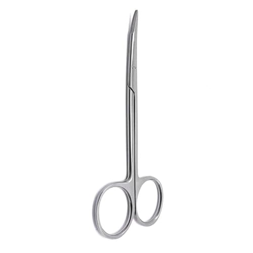 GIMA - Stevens Gebogene Präparierschere mit stumpfen Spitzen, 11,5 cm, 80015