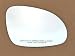 HEATED Mirror Glass with BACKING PLATE for Volkswagen Jetta Passat EOS GTI Rabbit R32 Passenger Side View Right RH