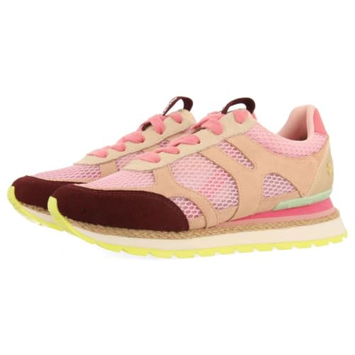Zapatillas CUÑA Piel Y Rejilla Eddington