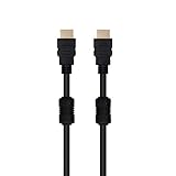 Cumple con el estándar HDCP Ewent EW-130109-020-N-P 2m HDMI HDMI Negro Cable HDMI - Cables HDMI (2 m, HDMI Type A (Standard), HDMI Type A (Standard), 3840 x 2160 Pixeles, Negro)