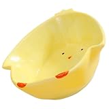 DIYEAH Keramik Dessertschale mit Niedlichem Cartoon design Wiederverwendbare Haushaltsschale für Snacks und Salat Mikrowellen Spülmaschinengeeignet Robust und Praktisch für Zuhause und