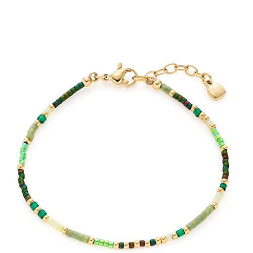 Leonardo Ciao Viva Armband aus Edelstahl, filigranes Armkettchen mit...