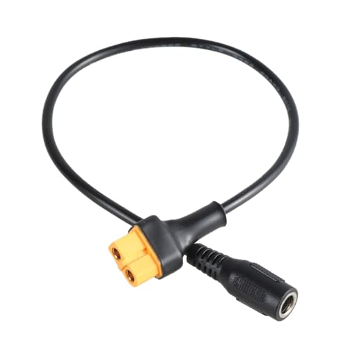 Lerpwige Female to 5.5x2.1mm Power Cable for for TS100 Soldering Iron and Solar Panel FPV Displays Power Supply Motorcycle Battery Adapter