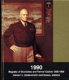 Paperback 1990 Register of Graduates and Former Cadets 1802-1990 Book