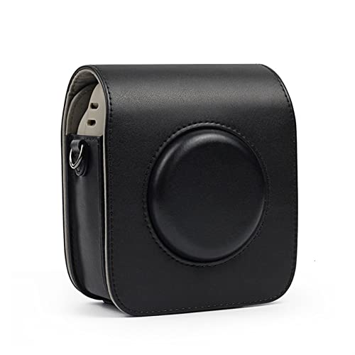 KVKAPLNNTR Bolso de la cámara Funda Protectora Shell PU Cuero Retro Bolso con Correa for el Hombro Apto for FUJIFILM Apto for Square SQ20 SQ10 Bolso de la cámara(A)