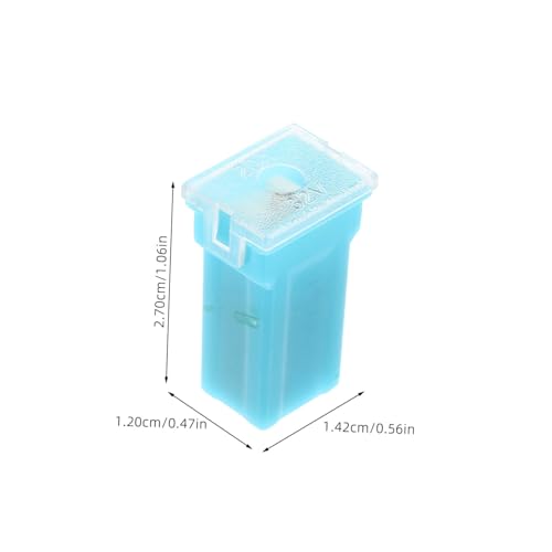 Kit de fusibles automotrices Cabilock, 12 piezas, con estuche organizador, compatible con autos, camiones, vehículos todo terreno y embarcaciones miniatura 2
