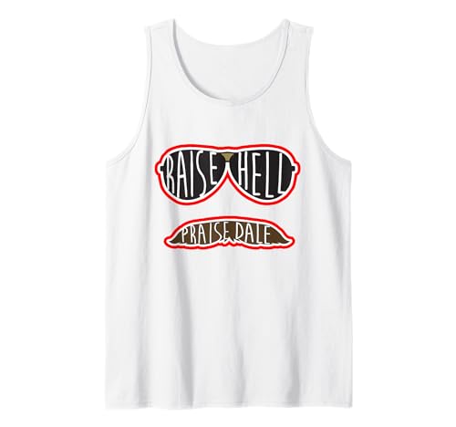Raise Hell Praise Dale Classic Black Tank Top