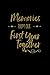 Memories From Our First Year Together: Lined Writing Journal Notebook, Anniversary Gift for Couples, Blank Book, Black Gold, 6 x 9