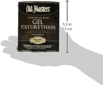 Miniatura 3 de OLD MASTERS Acabado satinado transparente de 1 cuarto de galón