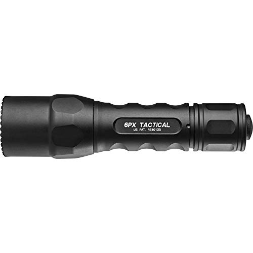 Surefire 6Px Tactical 6Px Tactical Single-Output Led Flashlight With Anodizded Aluminum Body, Black, Black #TOP29
