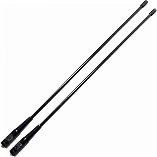 HYS 462-467Mhz GMRS SMA Female HT Antenna for 460-470Mhz UHF Handheld Amateur Radio (Pack of 2pcs)