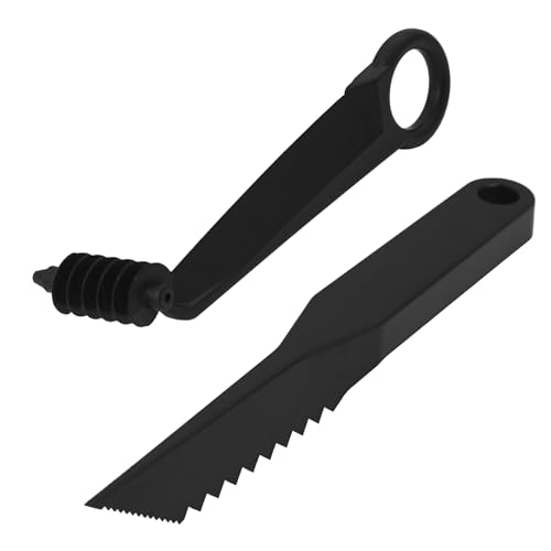 2Pcs Kitchen Spiral Cutter and V-Shaped Tools, Manual Vegetables Spiral Cutter, Potato Spiralizer, Vegetable Slicer, Vegetables Spiralizer Set for Zucchini, Watermelon, Potatoes, Cucumbers