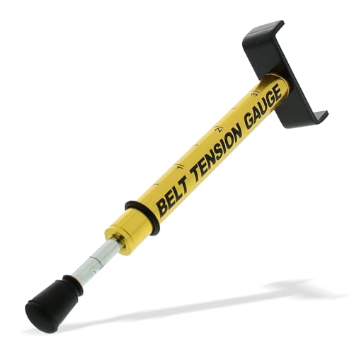 ABN Belt Tension Gauge - Universal 10 lbs Specification Easy to Read