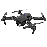 2022 4K WiFi FPV Foldable Drone with 1080P HD Camera Live Video, Obstacle, Gesture Control, Auto...