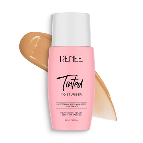 Image of RENEE Tinted Moisturiser - Beige Dew| Hydrates, Boosts Radiance, Repairs Barrier & Brightens Skin | With Niacinamide, Acai Berry & Ectoin | 50 ml