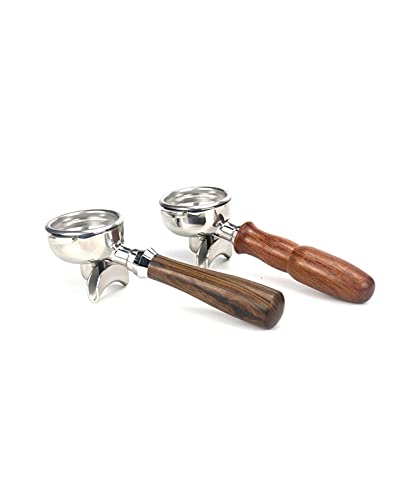 Portafilter 58mm bottomless compatible E61 Rocket Expobar acier inoxydable