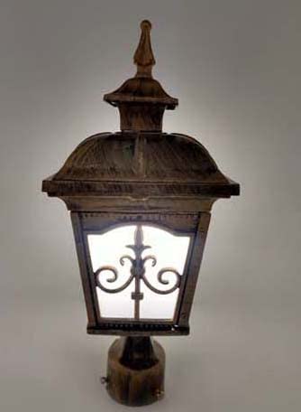 Image of Aluminium Cast Rust-Resistant Water-Proof Outdoor Gate Light Gate Light (Atrishul)