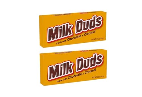 x 2 Box of HERSHEY'S Milk Duds Theatre Box 141g Original