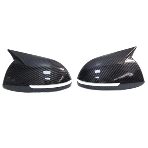 Coque de rétroviseur pour KIA Rio 3 en finition carbone avec lampe look élégant