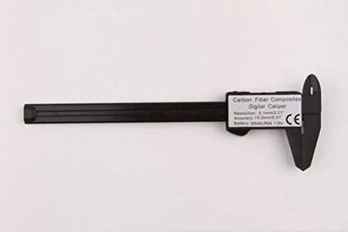 Image of KANABEE 150mm /6Inch Lcd Digital Electronic Carbon Fiber Vernier Caliper Gauge Micrometer