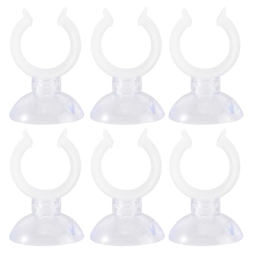 minkissy 6pcs Christmas Candles Holders - Candles Holders with Suction Cups Home Decoration Window Candle Holder for Christmas Celebration Candles (20mm)