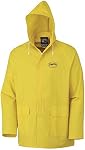 Pioneer V3010560-L Vented Rain Jacket - 2 Large Cargo Pockets, Yellow, L