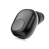 v-tac wireless bluetooth mini auricolare/auricolare (nero) per le chiamate in vivavoce tecnologia vivavoce chiara