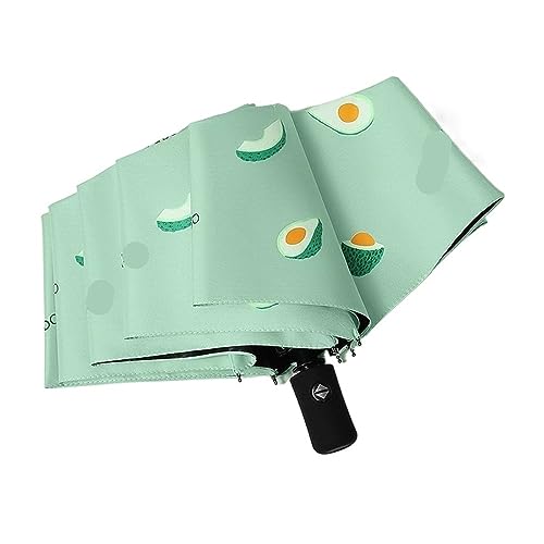 Grand parasol de pluie haut de gamme pliable et automatique pour femme