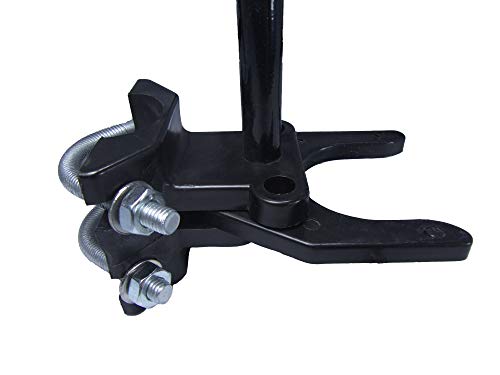 POOL GATE LATCH: Chain Link Child Safety Latch (1-3/8" x 2-3/8") - Push Style Latch for 1-3/8" Gate Frames & 2-3/8" Gate Posts - 1 LATCH - Thumbnail 4