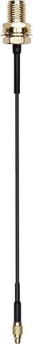 Miniatura 1 de DJI Parte 06 Cable MMCX recto a SMA de 3,3 pulgadas para unidad de aire FPV, par