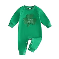 First St Patricks Day Outfit-green