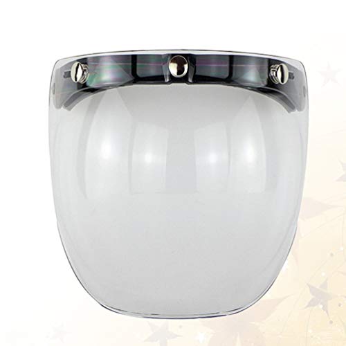 CLISPEED Capacetes Viseira Moto Viseira Viseira de Futebol Capacetes de Substituição Viseira para Di