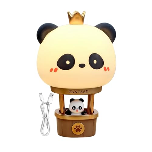 Lampe de nuit panda rechargeable pour table de nuit et chambre