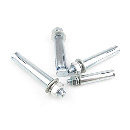 20pcs M8 stainless steel bolts thick galvanized screw swell bolt screws 60mm~120mm length - (Size: M8x120mm)